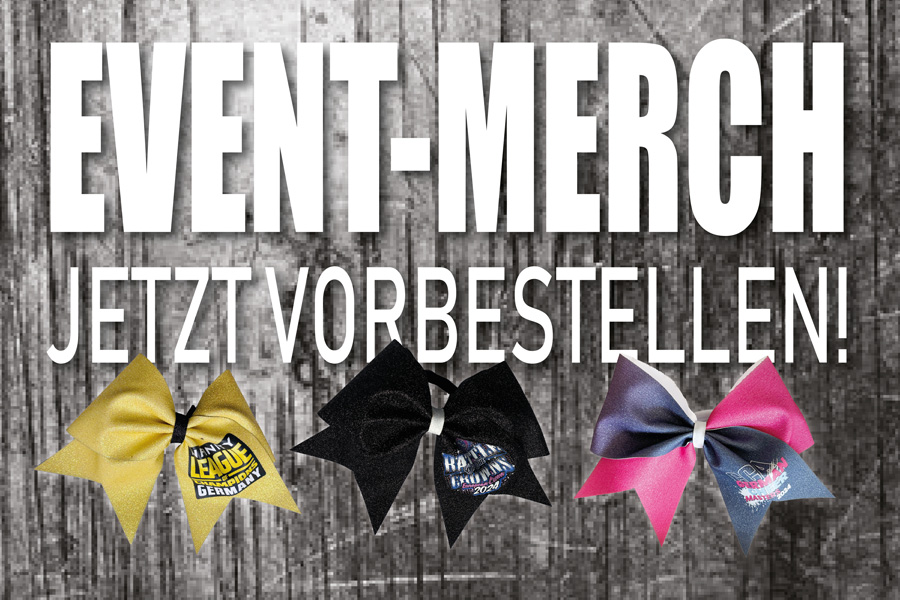 EVENT-Merch jetzt vorbestellen!