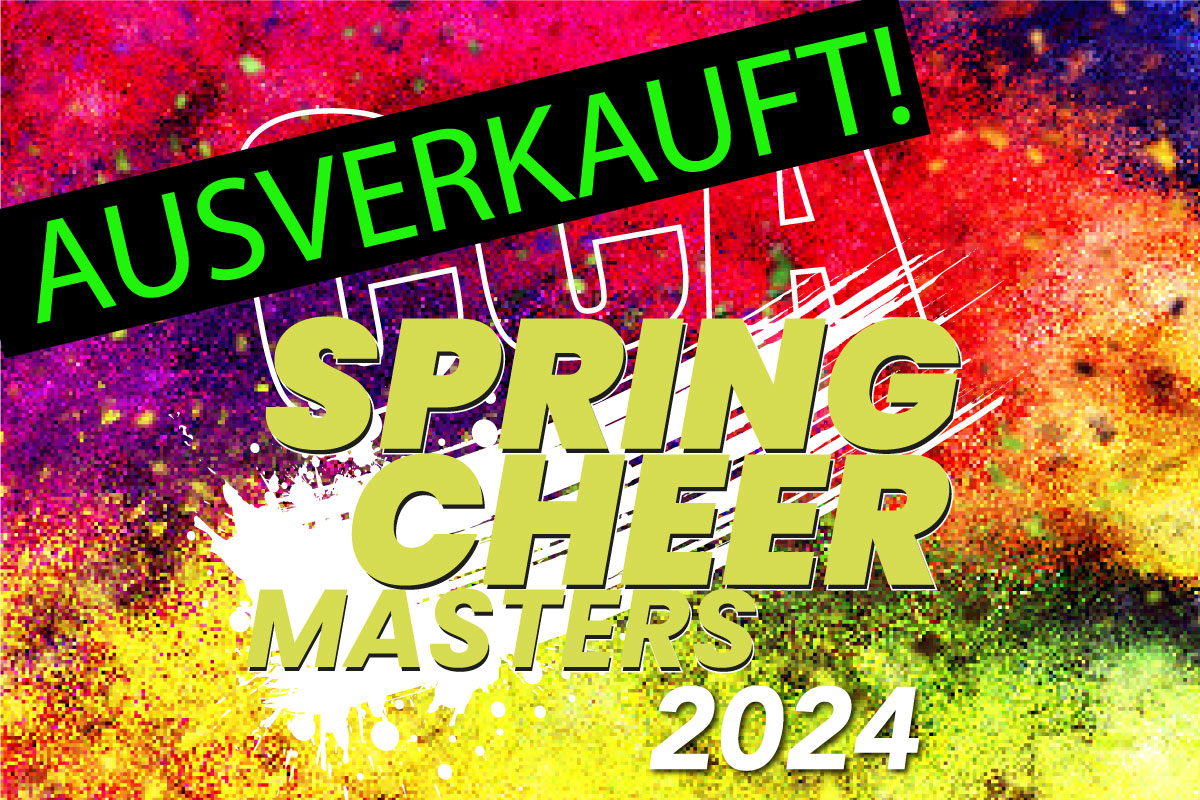 Ausverkauft - GermanCheerMasters 2024