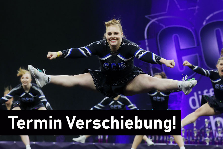Terminverschiebung WinterCheerMasters